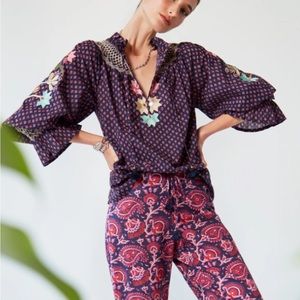 NWT FIGUE Charlie top size M